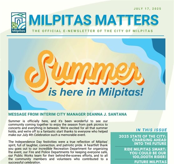 milpitas matters