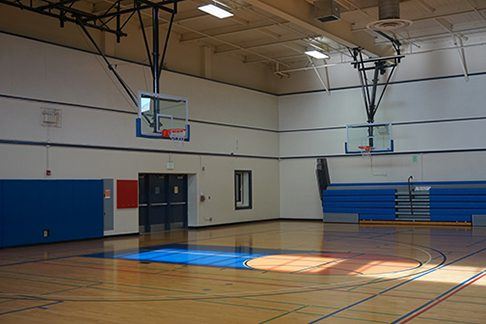 Sports Center Basketball Court