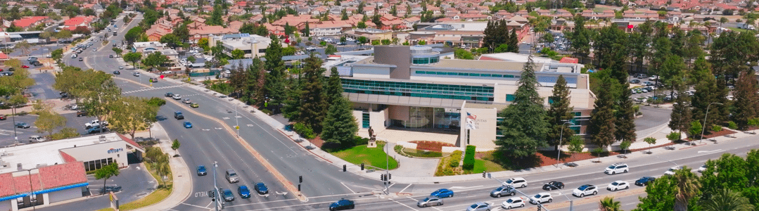 View of Milpitas City