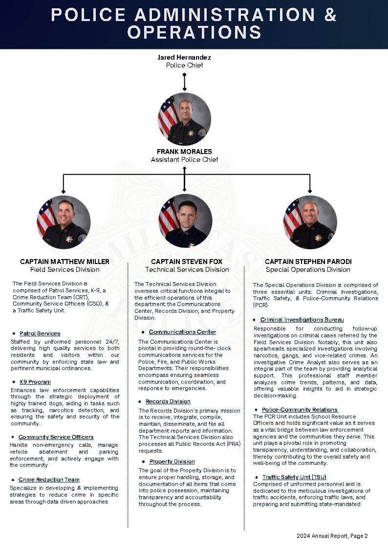 03 - Police Administration and Departments