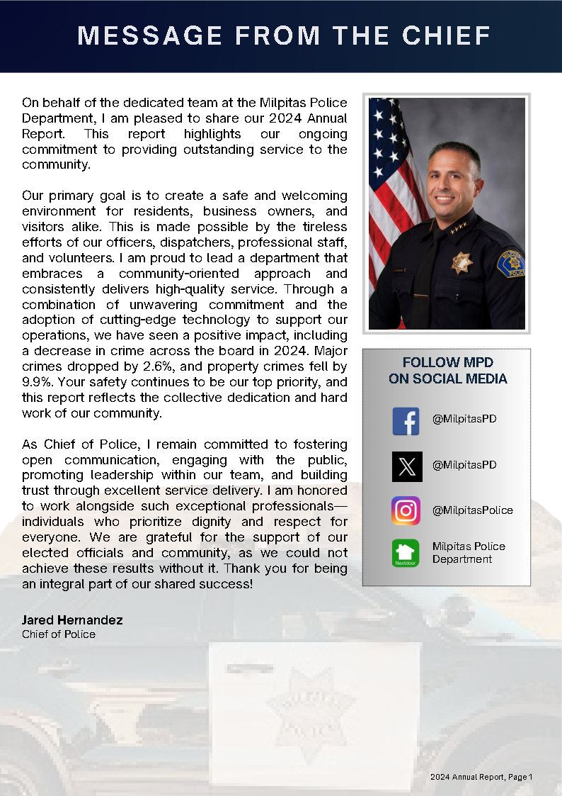 02 - Message From the Chief