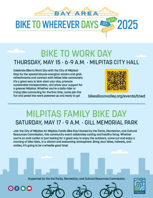 Bike to Wherever Days 2025 - Flyer