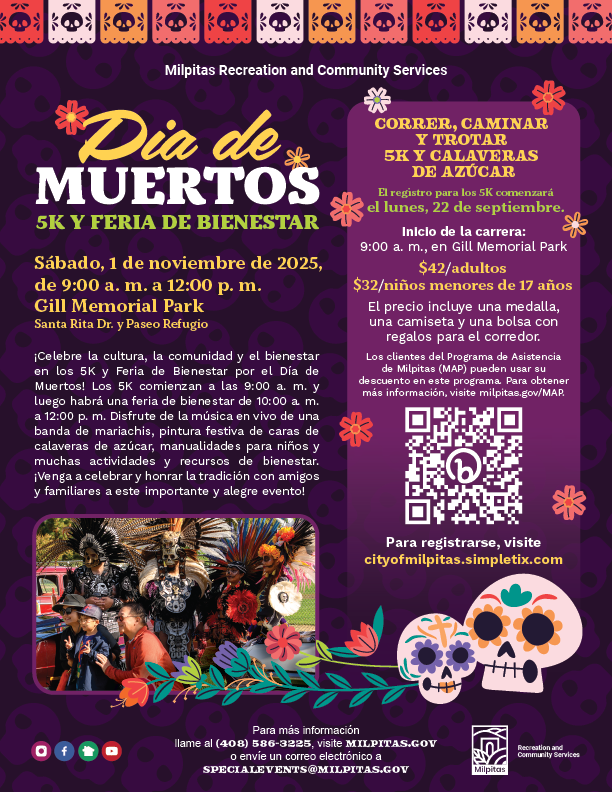 Dia de Muertos 2025 - Flyer_Spanish