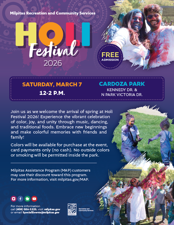 Holi Festival 2026 - Flyer
