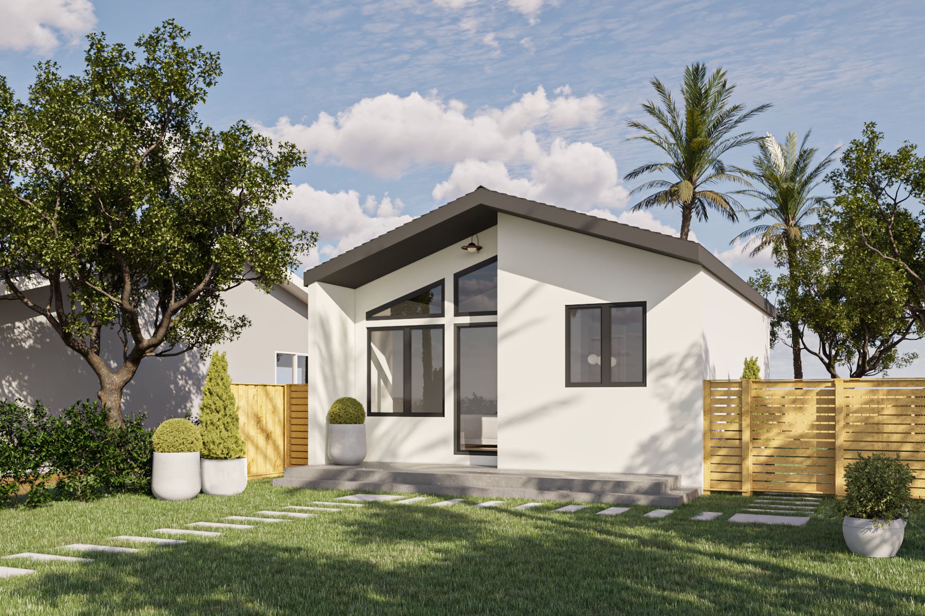 Preapproval plan exterior rendering 2