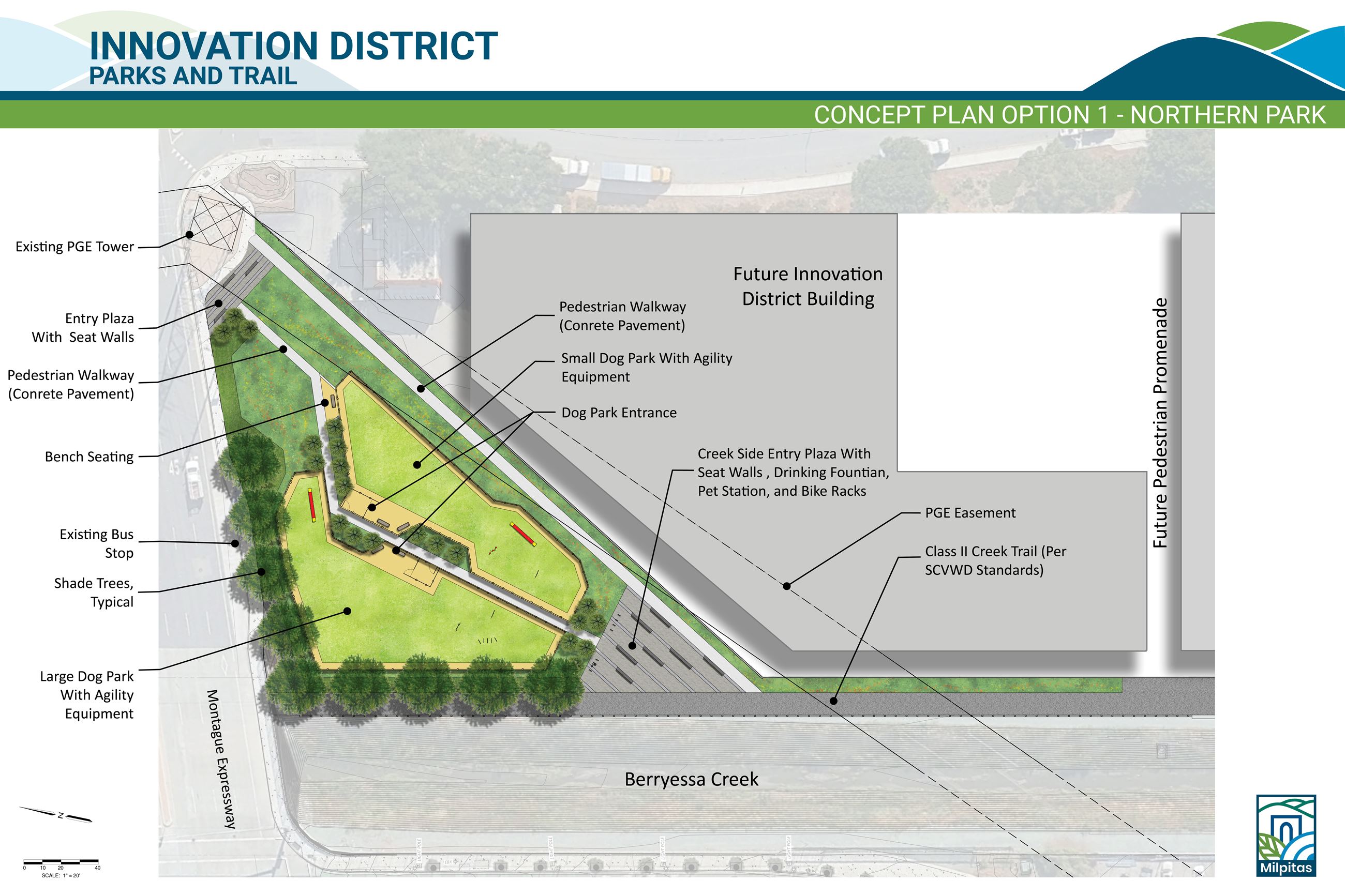 Concept Plan Option 1 North